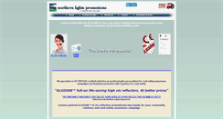 Desktop Screenshot of northernlightspromotions.co.uk